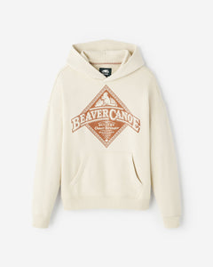 Beaver Canoe Relaxed Hoodie | Almond