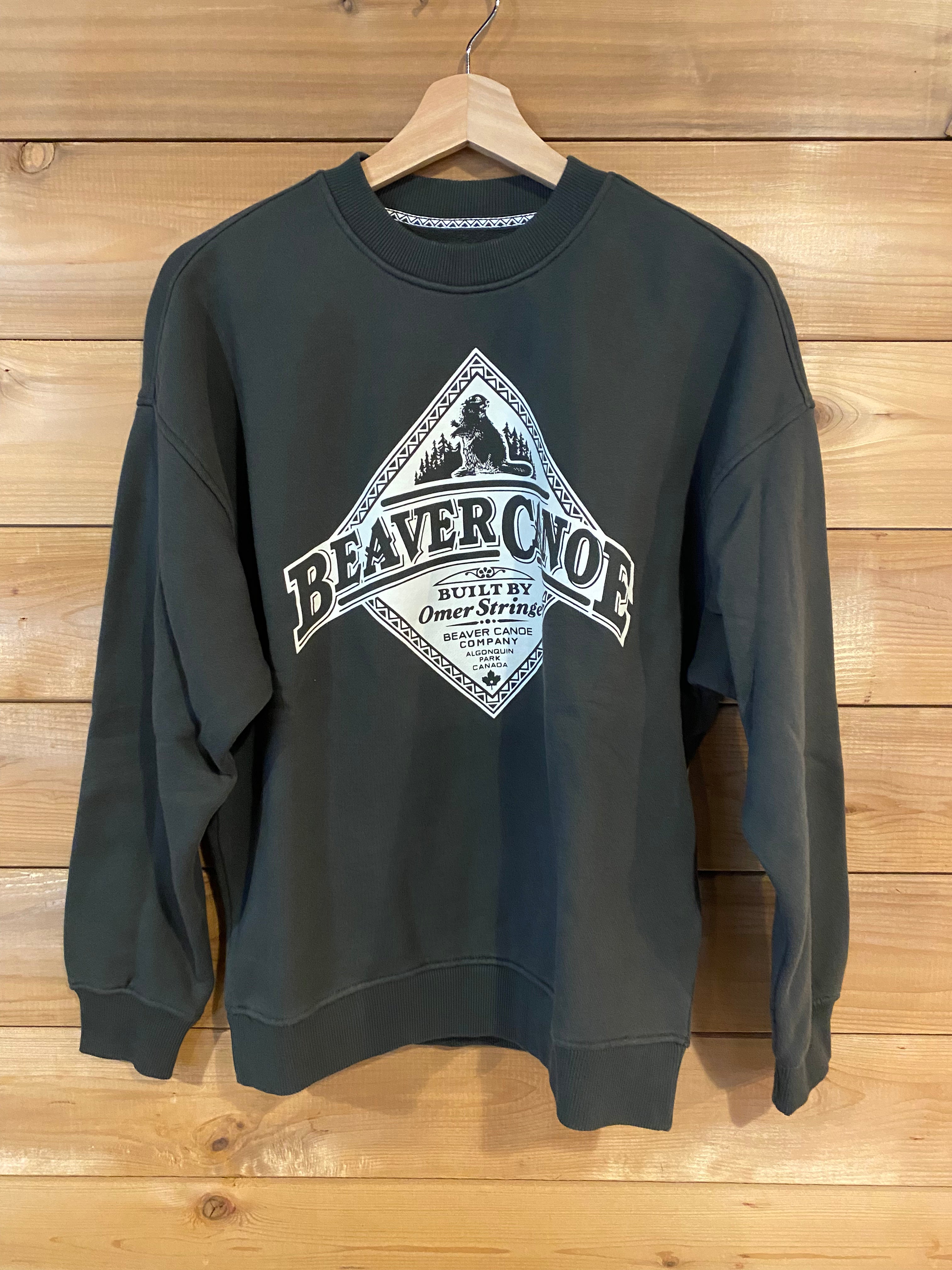 Beaver Canoe Relaxed Crew Sweatshirt