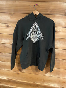 Beaver Canoe Relaxed Hoodie | Raven