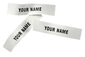 Iron-On Clothing Name Labels
